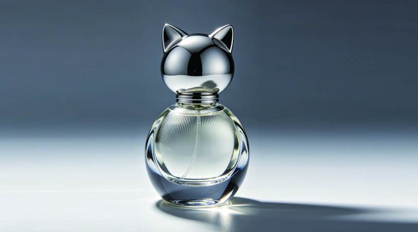 Animal-shaped perfume bottle