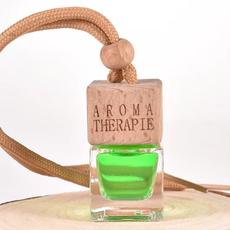 Air Freshener 7ml Empty Clear Car Hanging Diffuser Bottle