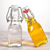 120ml Clear Swing Top Flip Top Glass Bottles