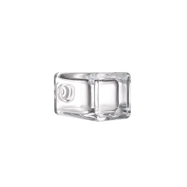 Fragrance Vintage Square Spray 30 Ml 50 Ml 100 Ml Empty Glass Perfume Bottles With Wooden Cap