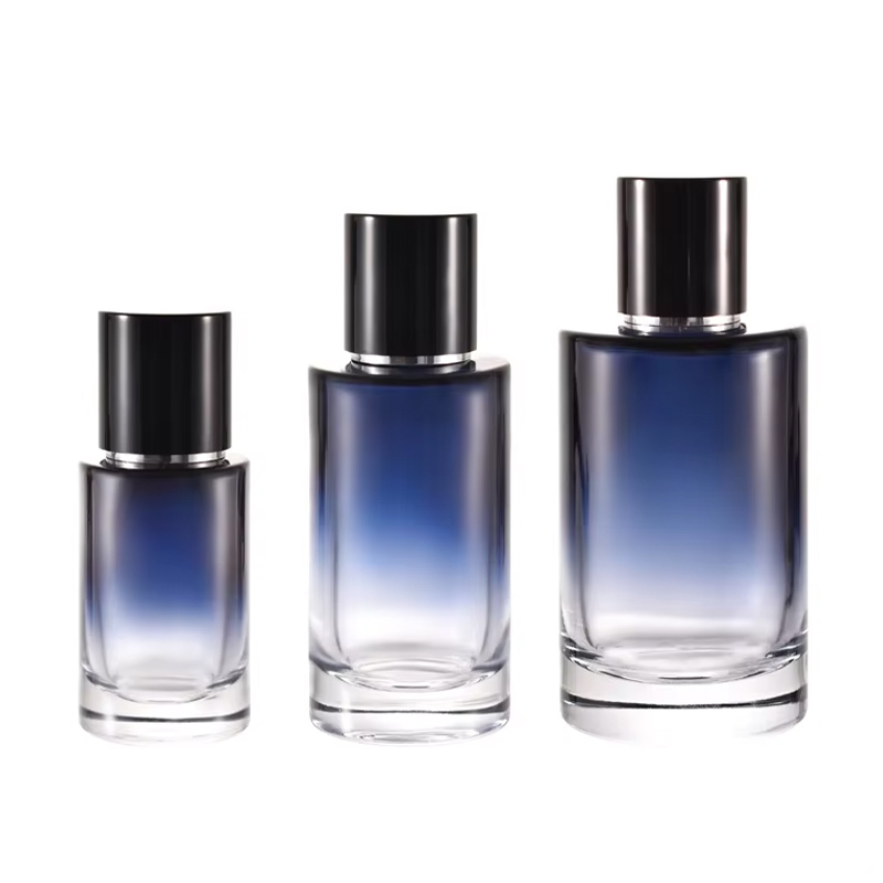 New Design 30ml 50ml 100ml Perfume Bottle with Gradual Color