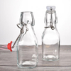 120ml Clear Swing Top Flip Top Glass Bottles