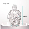 Factory Price Rose Shape Sample 10ml Perfume Bottle With Screw Top for Women