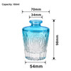 Glass Diffusser Bottle Gradient Aromathrapy Bottle Refillable Essential Oils Container Fragrances Scent Accessories