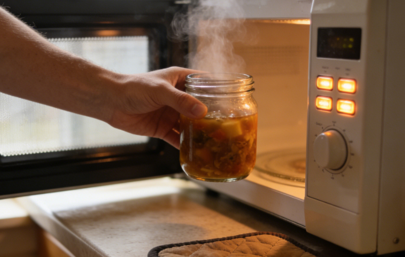 Can Glass Jars Be Used in A Microwave? Safety Usage Guidelines.