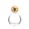  Luxury Spherical Glass Perfume Bottle with Gold Cap High-End Custom Fragrance Packaging