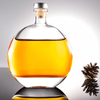 250ml Clear Round Glass Liquor Bottles 