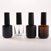 15ml Black Empty Glass Bottles For Nail Polish