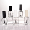Wholesale 15ml Transparent Empty Clear Nail Polish Bottle Cap And Brush