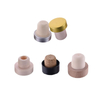 Wood T-Bar Top Cap Synthetic Cork Liquor Wood Bottle Lid