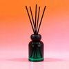 New Design Air odour container 100ml 150ml Glass Reed Diffuser Oil bottle with Wooden Cap 