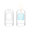 Double Wall High Borosilicate Glass Reed Diffuser Bottle Modern Decorative Aromatherapy Diffuser Container for Home Fragrance