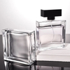 50ml 100ml Fancy High-end Flat Square Transparent Glass Perfume Bottle 