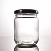 Factory Price Glass Pickle Jar 250ml with Airtight Metal Lid