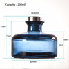 200ml French Blue Room Aroma Designer Diffuser Bottle Glass