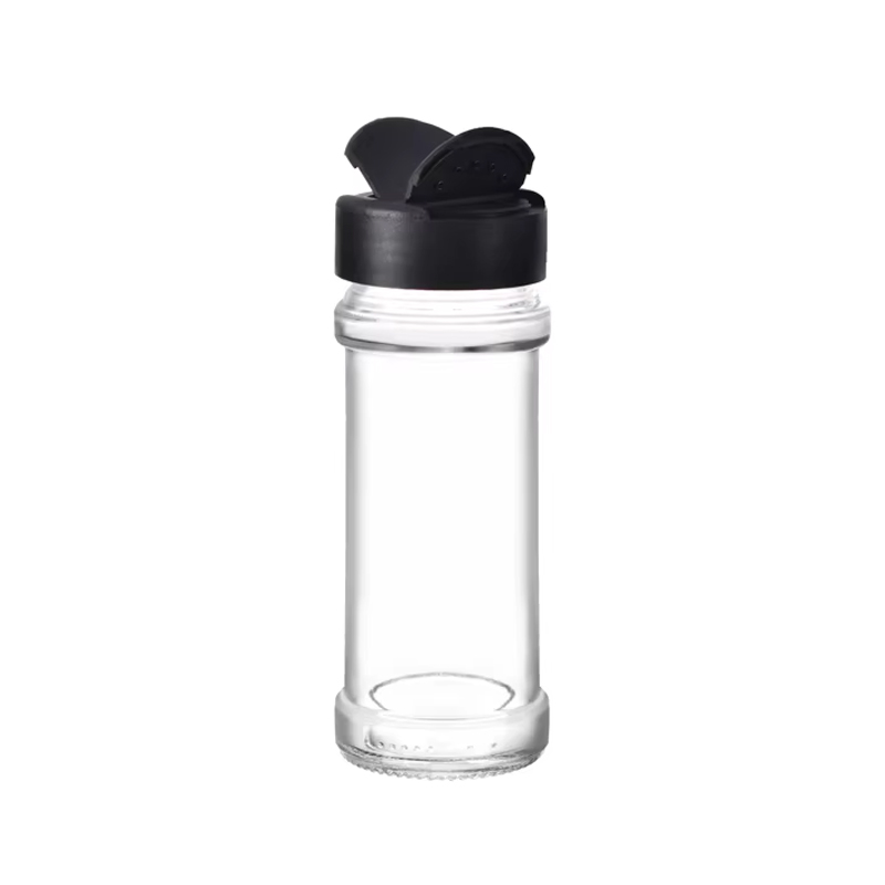 Clear Glass Spice Jars 100ml Seasoning Blend Bottle 