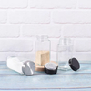 Hot Sale 120ml Spice Powders Seasoning Containers Seasoning Square Glass Spice Jars