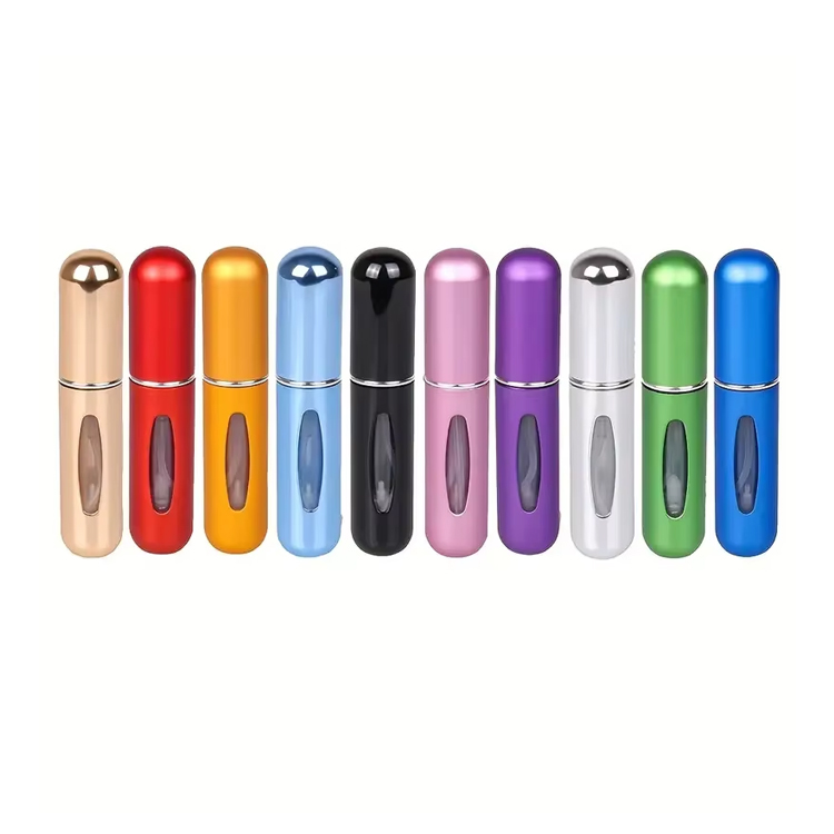 5ml Portable Mini aluminum Perfume Atomizer bottle