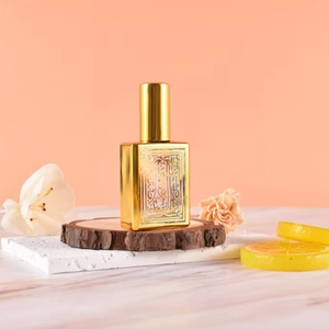 High Quality 16ml Arabic Middle East Style Gold Perfume Bottle