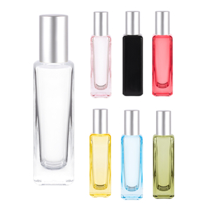 Travel Size Perfume Bottles 30ml clear Glass spray Bottles for perfume Refillable Travel Size Perfume Bottles Cosmetic Oil Container