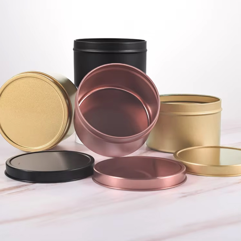 Wholesale Candle Tin 250ml Empty Metal Scented Fragrance Candle Jar