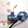 200ml French Blue Room Aroma Designer Diffuser Bottle Glass