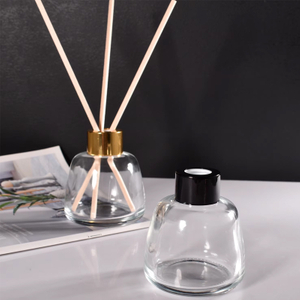 Nordic Style Transparent 120ml Aromatherapy Reed Diffuser Bottle for Air Fresh Decorative
