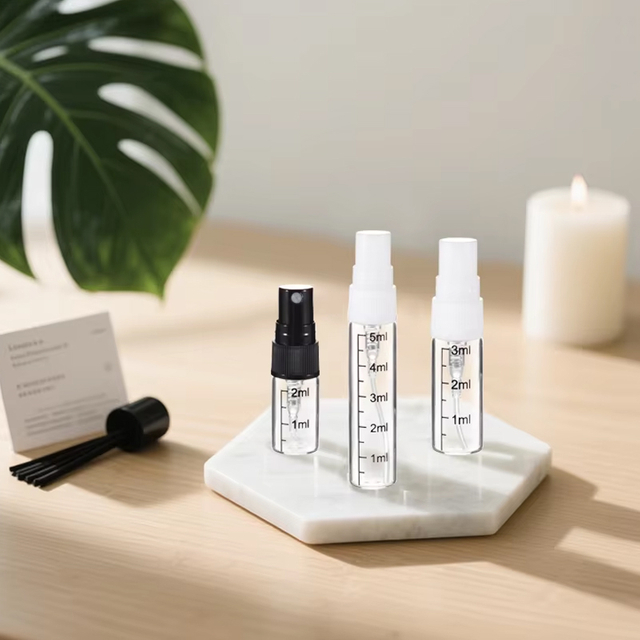 2ml 3ml 5ml 10ml Tubular Glass Perfume Vials 