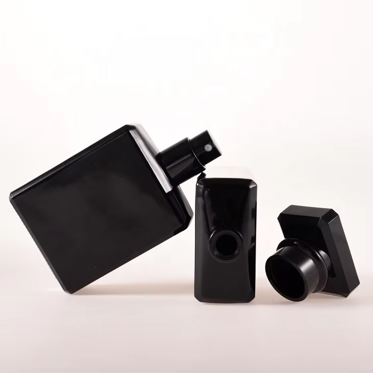 New Design Black 30ml 50ml 100ml Glass Perfume Bottle 