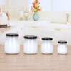 Empty Clear 50ml 100ml 150ml 200ml Lovely Yogurt Glass Jar Pudding Bottle