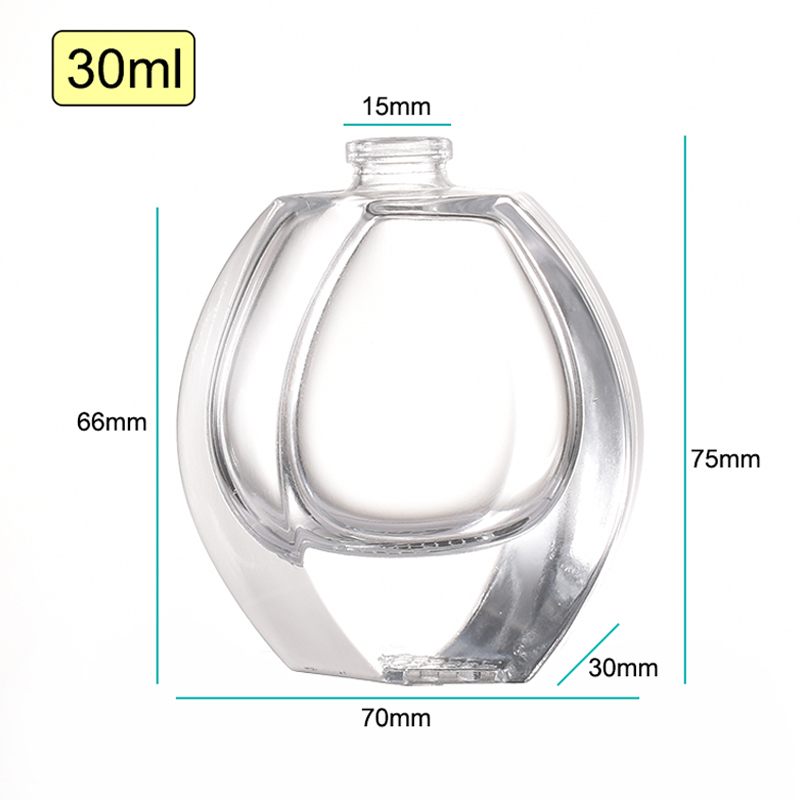 Whosale 30ml Transparent Glass Bayonet Periume Spray Botle Empty Thickened Glass Cosmetic Perfume Bottles