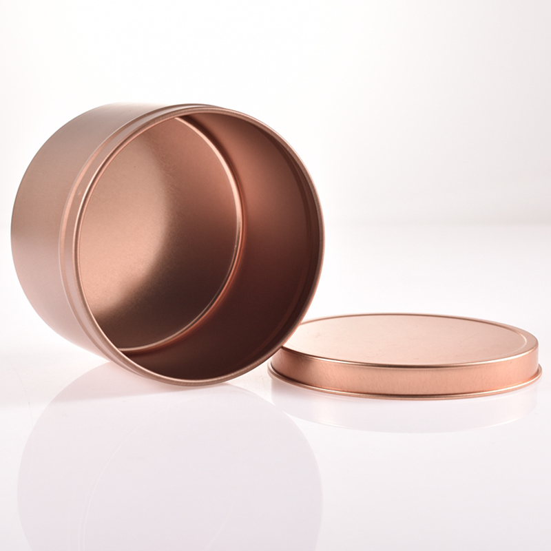 Wholesale Candle Tin 250ml Empty Metal Scented Fragrance Candle Jar