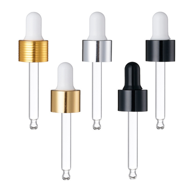  High-quality Profession Grade Glass Dropper Pipettes Caps