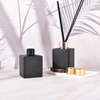 50ml 100ml 150ml Luxury Matte Black Diffuser Glass Bottle