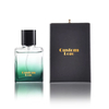 Gradual Coating Green 50 Ml Perfume Glass Bottle with Box