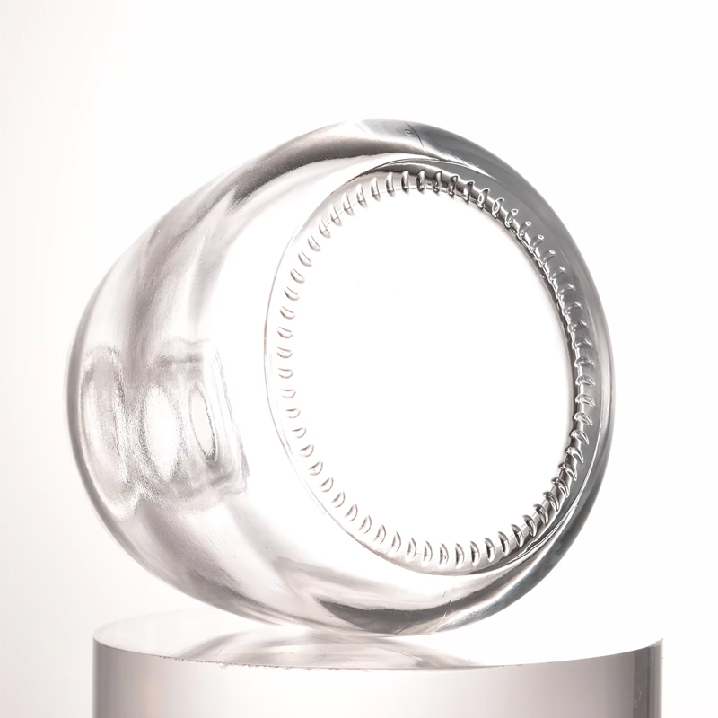 Nordic Style Transparent 120ml Aromatherapy Reed Diffuser Bottle for Air Fresh Decorative