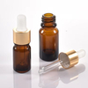 Luxury 5ml 10ml 15ml 20ml Amber Glass Dropper Bottles with Pipette