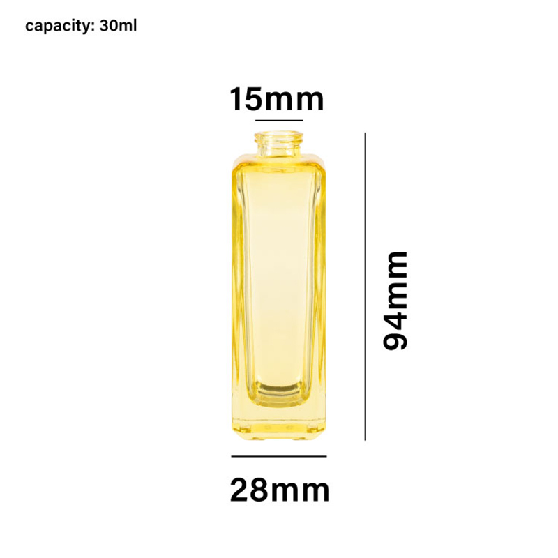 Travel Size Perfume Bottles 30ml clear Glass spray Bottles for perfume Refillable Travel Size Perfume Bottles Cosmetic Oil Container