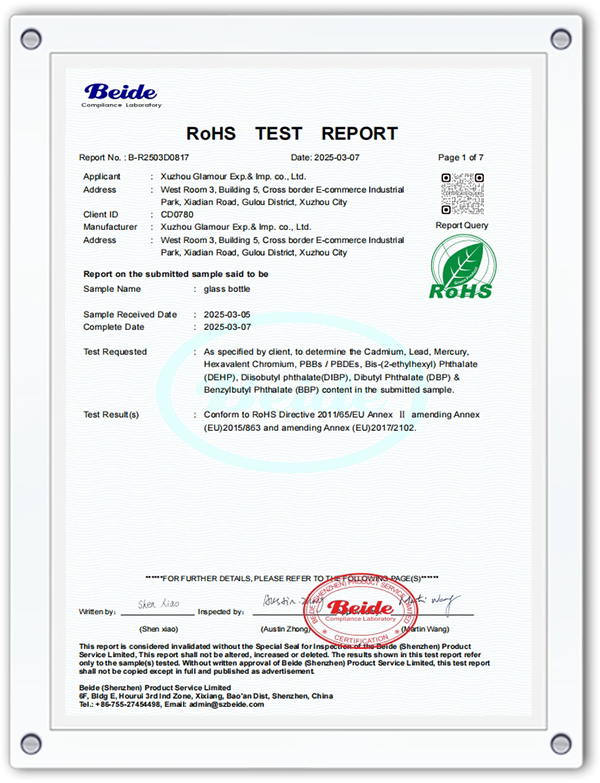 RoHS TEST REPORT