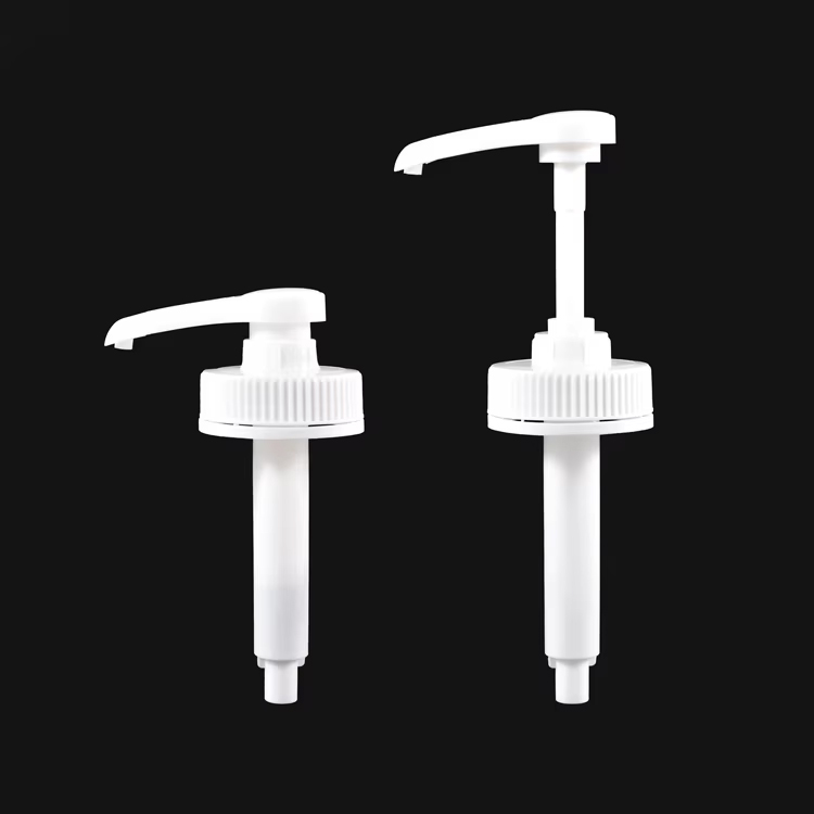 White Pump for 3L clear Glass Bottle