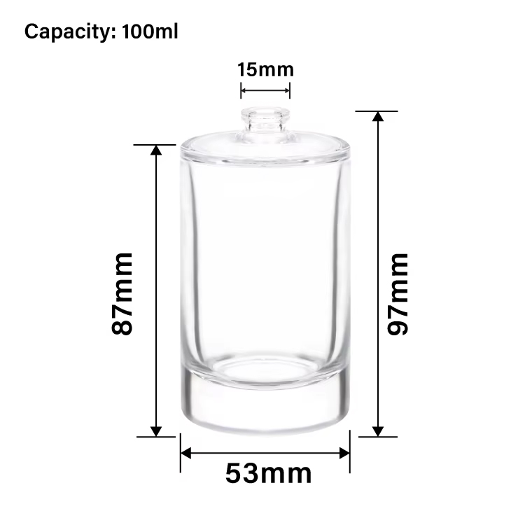 OEM ODM 100ml Perfume Bottle Packaging with Magnetic Cap