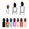 30ml 50ml 100ml High-quality Rectangular Colored Refillable Glass Perfume Spray Bottle