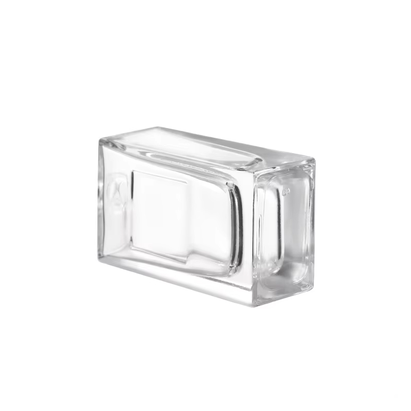 Unique 50ml 80ml 100ml Square Empty Perfume Bottle with Sprayer Cap Luxury