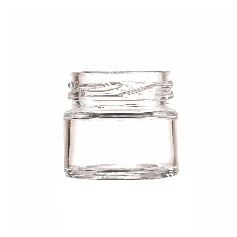 25ml Wide Mouth Glass Jelly Jar With Metal Lid