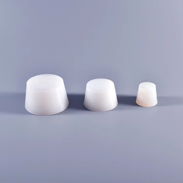 Customized Tapered Protective Plugs 6mm 8mm Silicone Rubber Stopper