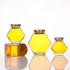 3oz 6oz 9oz Hexagon Glass Honey Jars with Stick