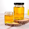 Twist top Hexagonal glass jars