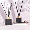 50ml 100ml 150ml Luxury Matte Black Diffuser Glass Bottle