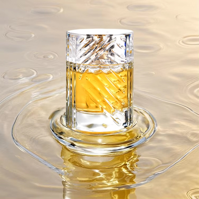 Pattern Perfume Bottle 50 Ml 100ml Cylinder Shape Glass Spray Glass Perfume Bottle