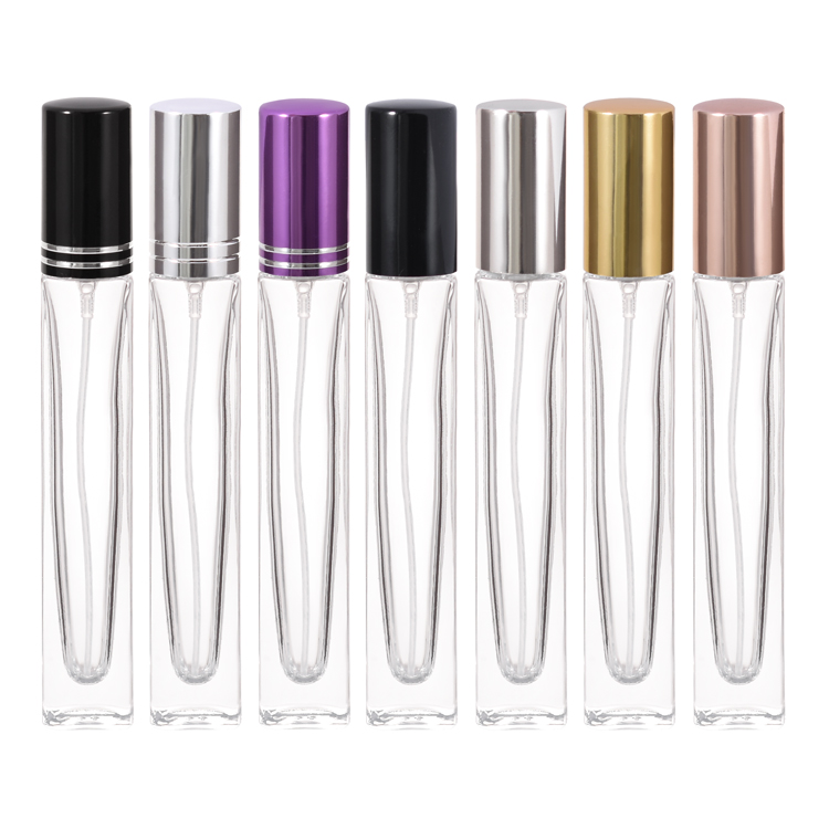 3ml 5ml 6ml 9ml 10ml 15ml 20ml Mini Square Travel Perfume Bottle Manufacturer Factory Supplier 